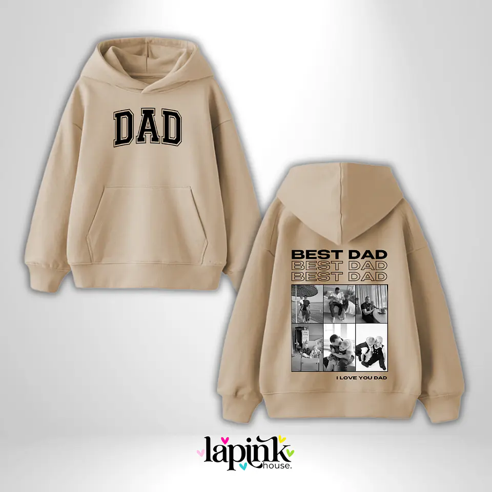 Poleron Día del Padre Personalizada | Regalo Especial para Papá 2