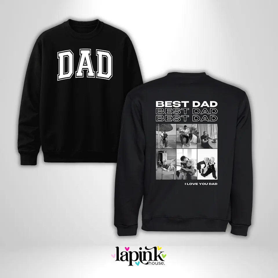 Poleron Día del Padre Personalizada | Regalo Especial para Papá 4
