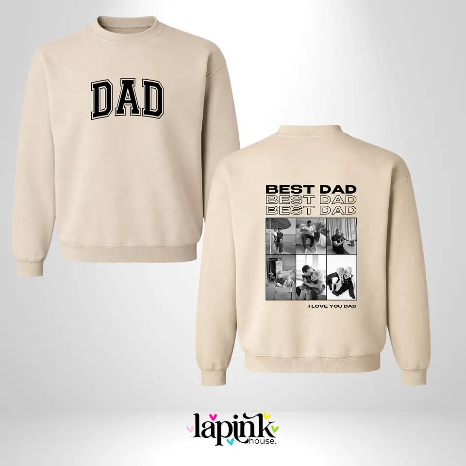 Poleron Día del Padre Personalizada | Regalo Especial para Papá 7