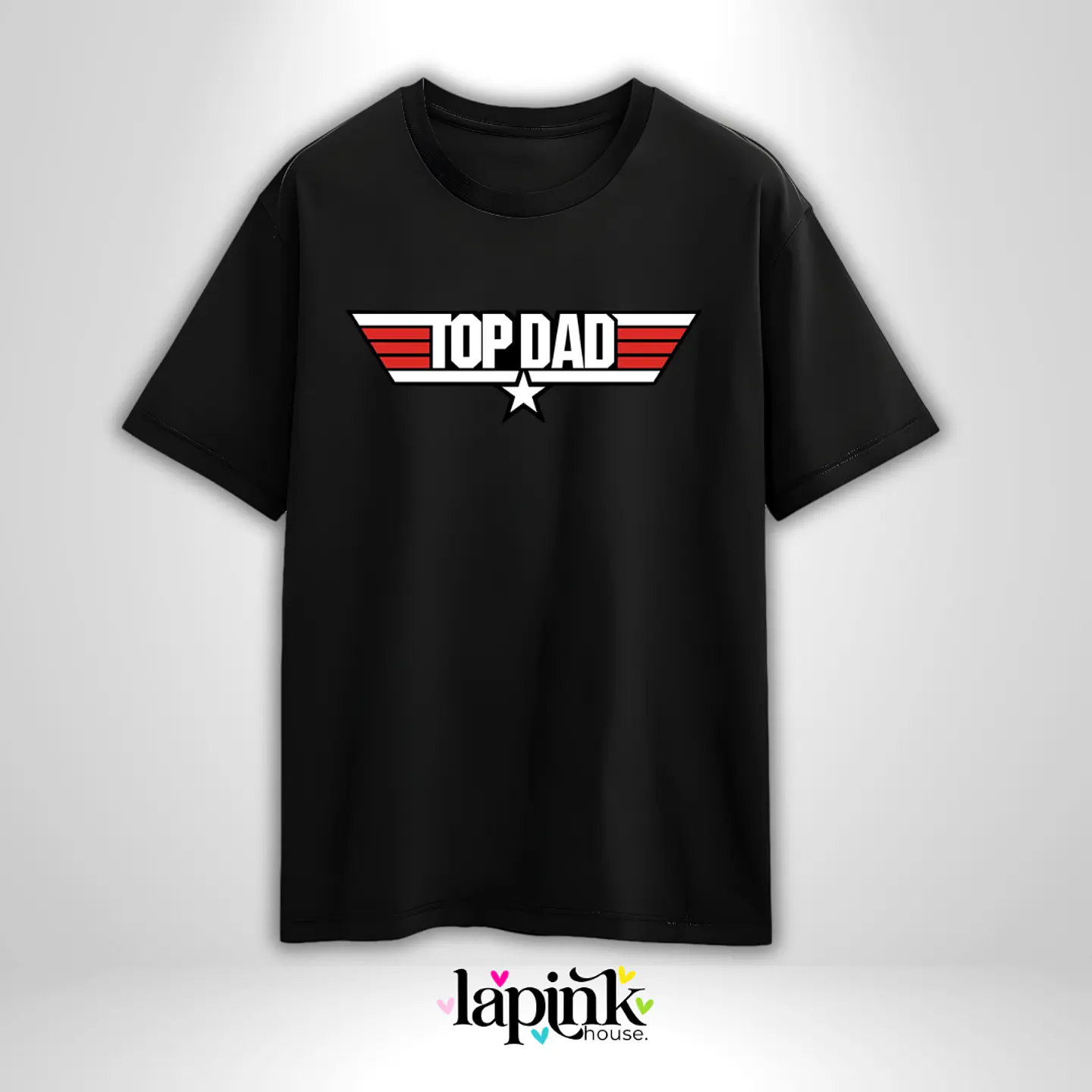 Polera Día del Padre Personalizada 3 | Regalo Especial para Papá Top Dad 1
