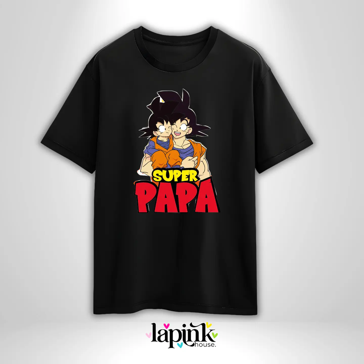 Polera Día del Padre Personalizada 4 | Regalo Especial para Papá Dragon Ball 1