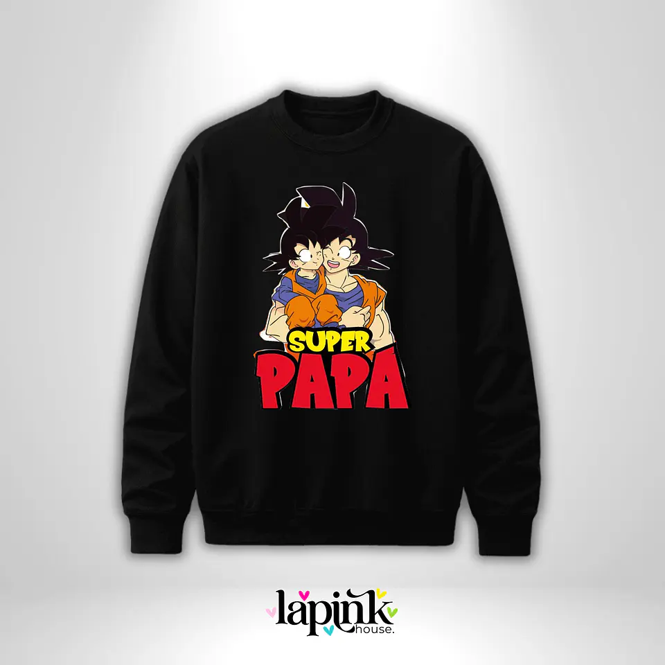 Poleron Día del Padre Personalizada 4 | Regalo Especial para Papá Dragon Ball 2
