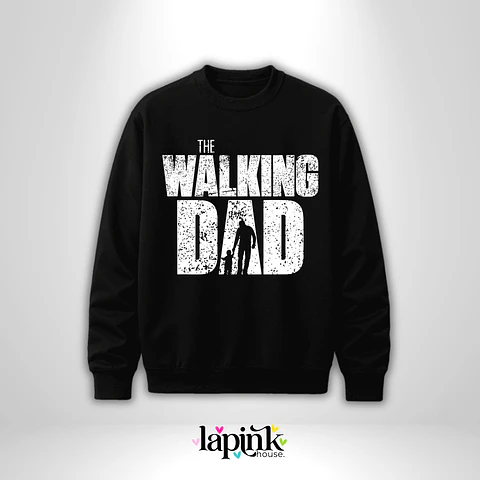 Poleron Día del Padre Personalizada 7 | Regalo Especial para Papá The Walking dad