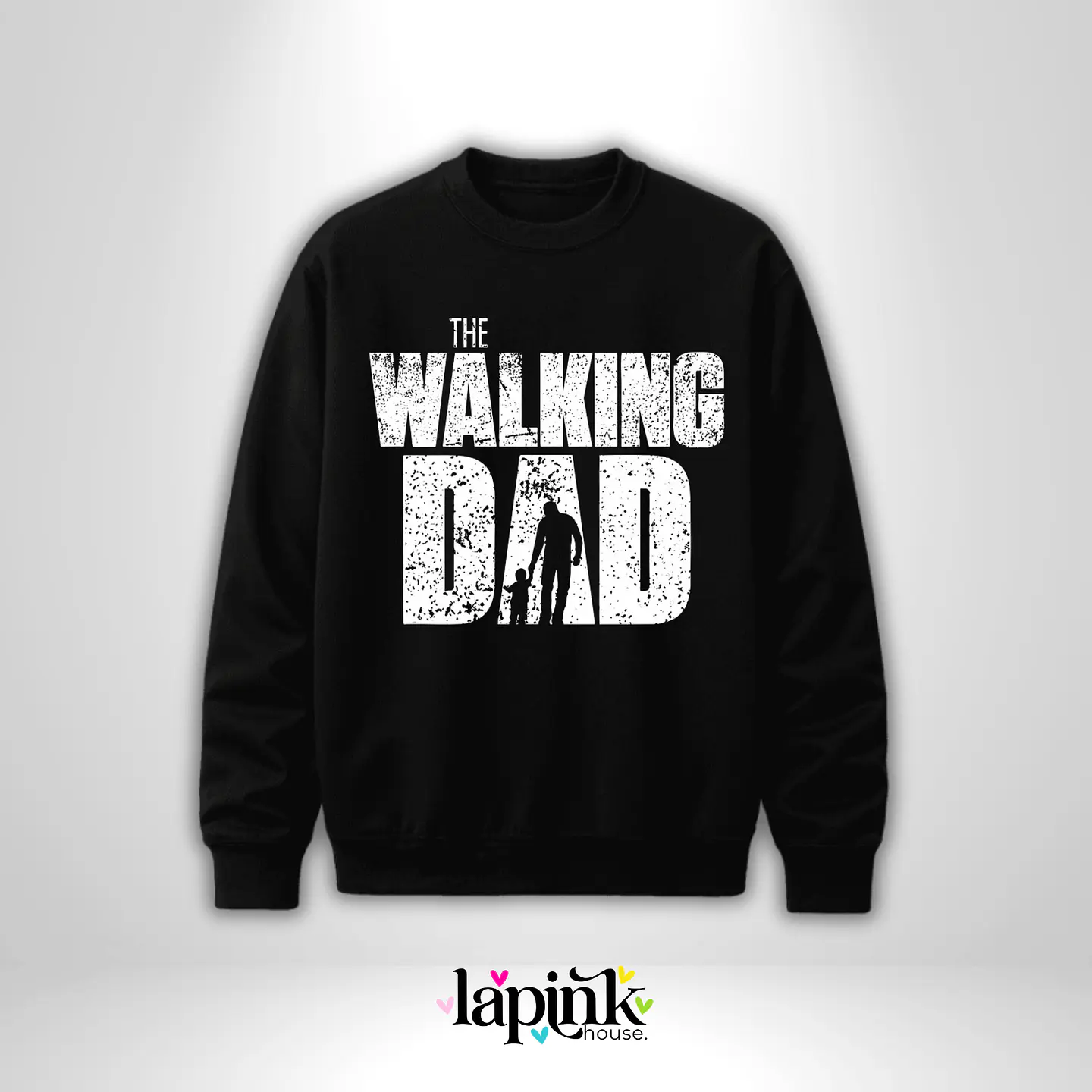 Poleron Día del Padre Personalizada 7 | Regalo Especial para Papá The Walking dad 1