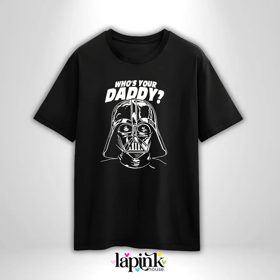 Polera Día del Padre Personalizada 8 | Regalo Especial para Papá Star Wars Darth Vader 1