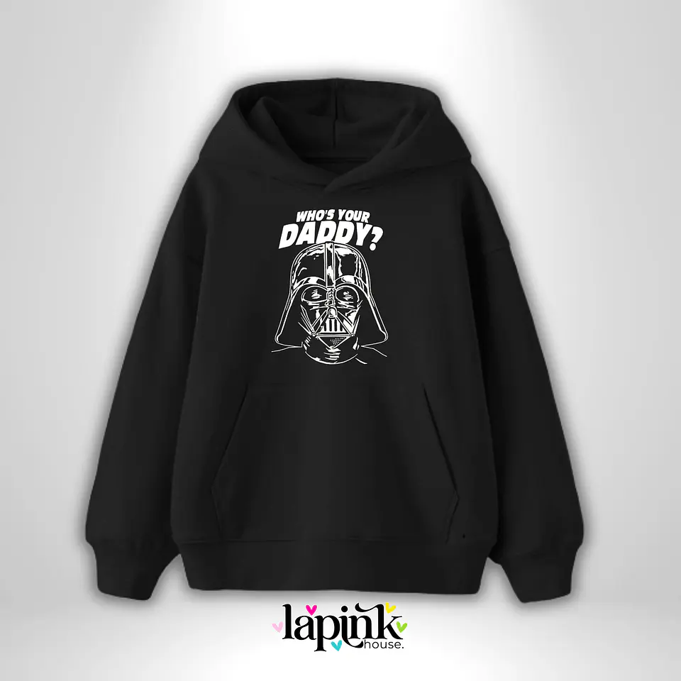 Poleron Día del Padre Personalizada 8 | Regalo Especial para Papá Star Wars Darth Vader 2