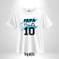 Polera Día del Padre Personalizada 9 | Regalo Especial para Papá Sos mi 10 Argentina Messi - Miniatura 1