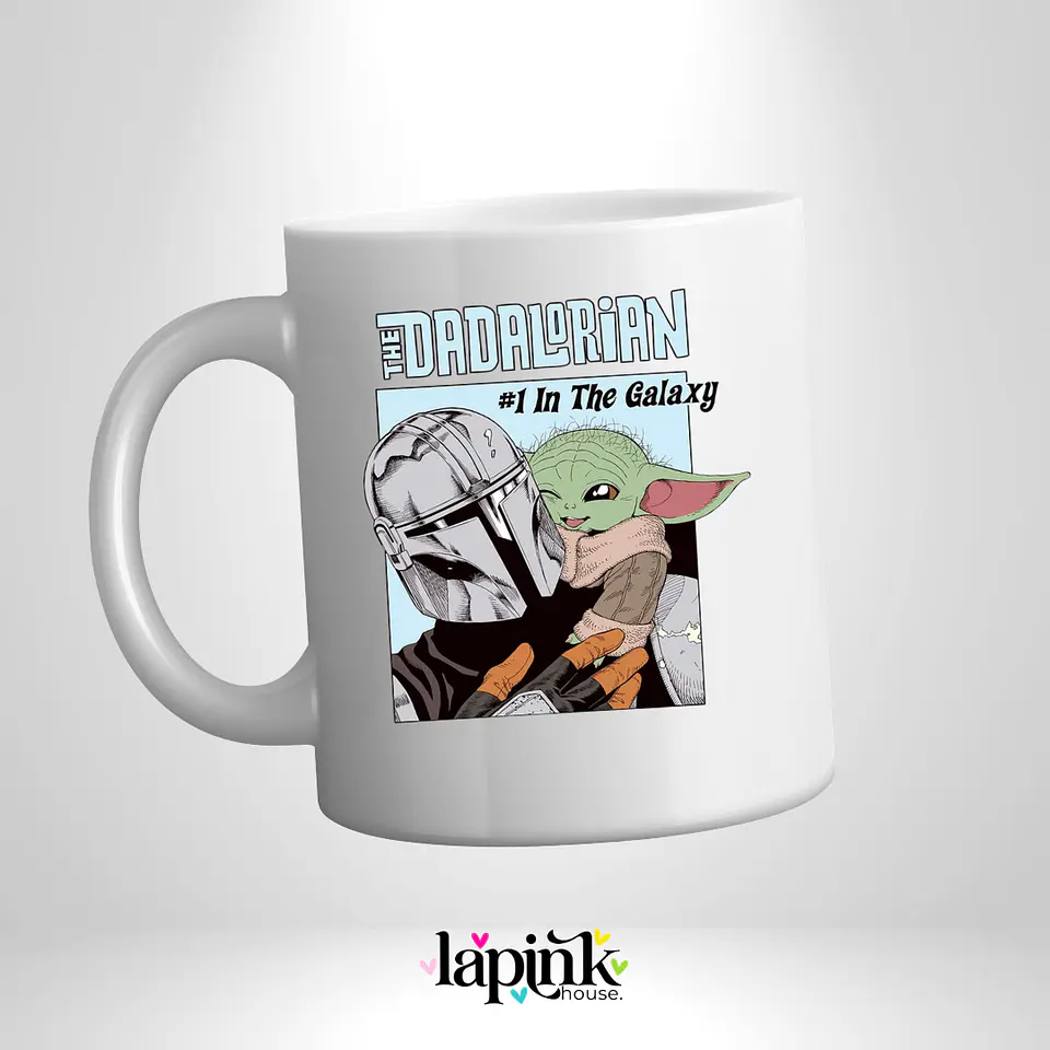 Polera Día del Padre Personalizada 10 | Regalo Especial para The Dadalorian Mandalorian 2