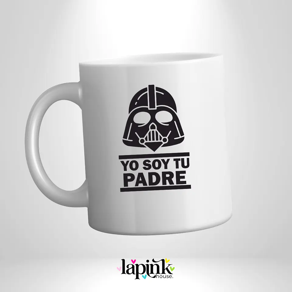 Polera Día del Padre Personalizada 11 | Regalo Especial para PAPÁ Yo soy tu padre Darth Vader 4