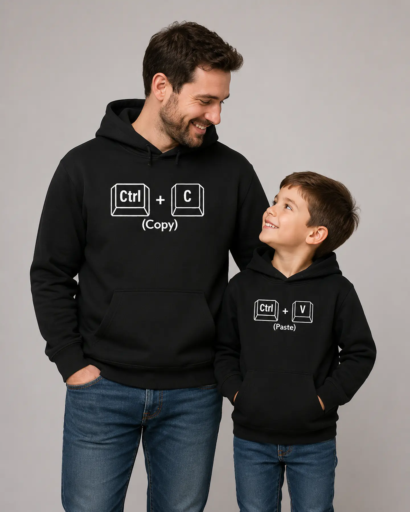 Poleron Día del Padre Personalizada Duo 1 | Regalo Especial para Papá 2