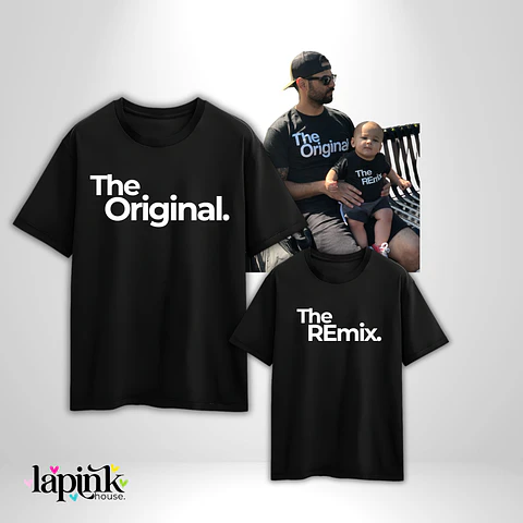Polera Día del Padre Personalizada Duo 2 | Regalo Especial para Papá 