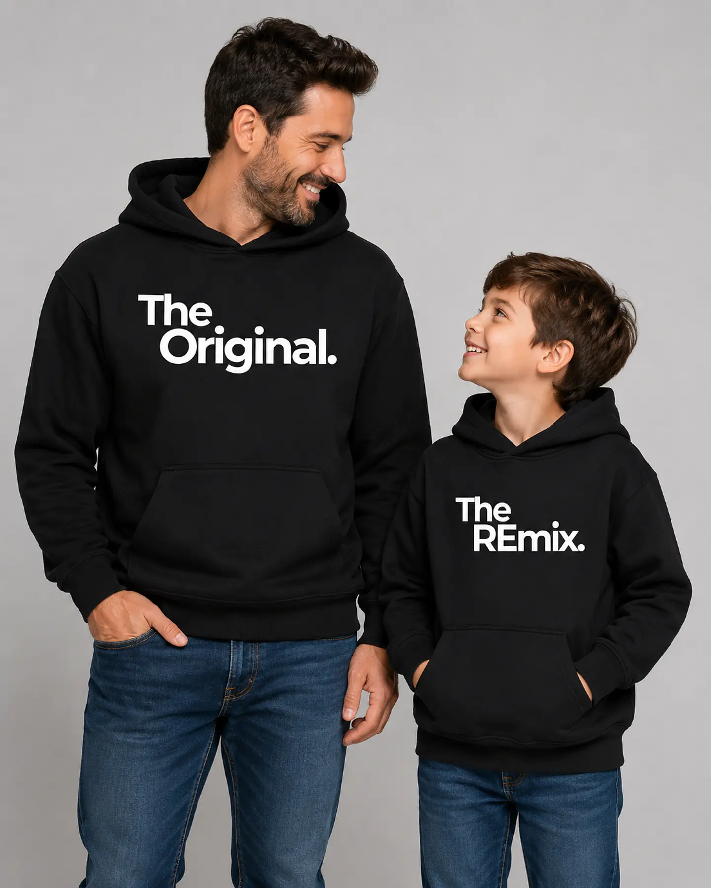 Poleron Día del Padre Personalizada Duo 2 | Regalo Especial para Papá 2