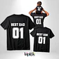 Polera Día del Padre Personalizada Duo 3 | Regalo Especial para Papá - Miniatura 1