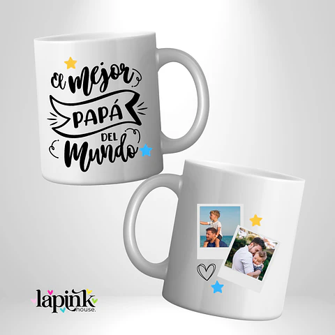 Tazón Mug Día del Padre Personalizado | Regalo Especial para Papá
