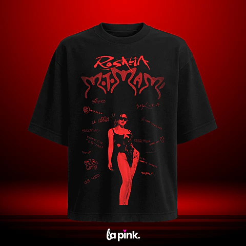 Polera Rosalía LUX Tour Chile 2026 – Diseños exclusivos - 4