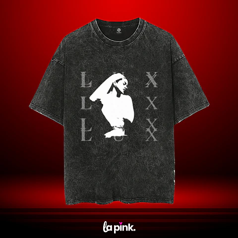 Polera Rosalía LUX Tour Chile 2026 – Diseños exclusivos - 5 Acid wash
