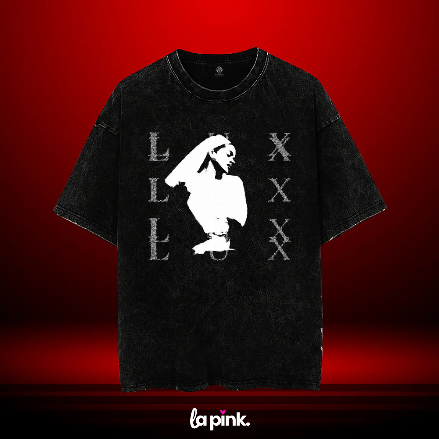 Polera Rosalía LUX Tour Chile 2026 – Diseños exclusivos - 5 Acid wash 2
