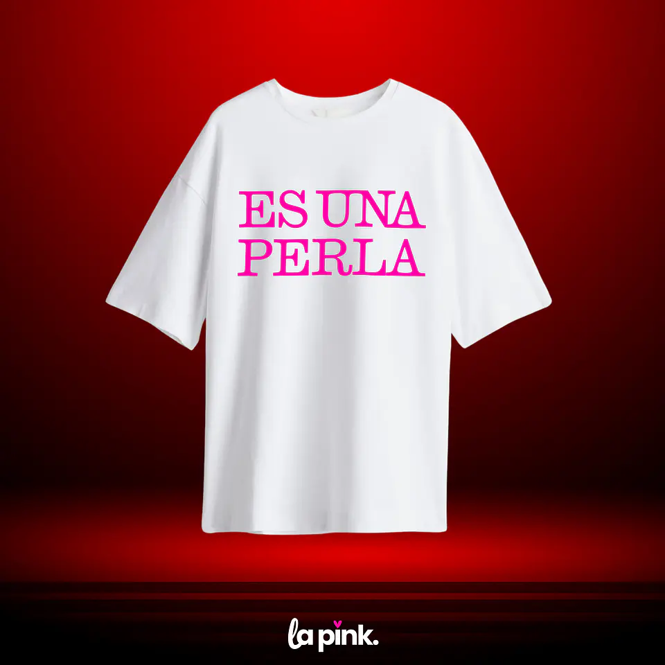Polera Rosalía LUX Tour Chile 2026 – Diseños exclusivos - 6 ES UNA PERLA 2