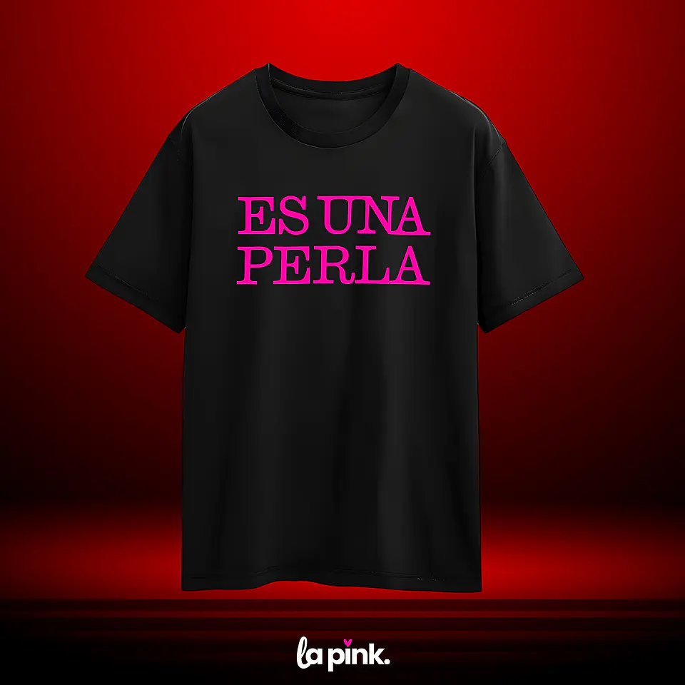 Polera Rosalía LUX Tour Chile 2026 – Diseños exclusivos - 6 ES UNA PERLA 1