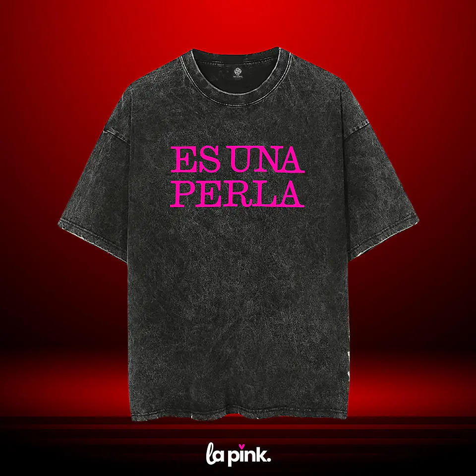 Polera Rosalía LUX Tour Chile 2026 – Diseños exclusivos - 6 Acid wash 1