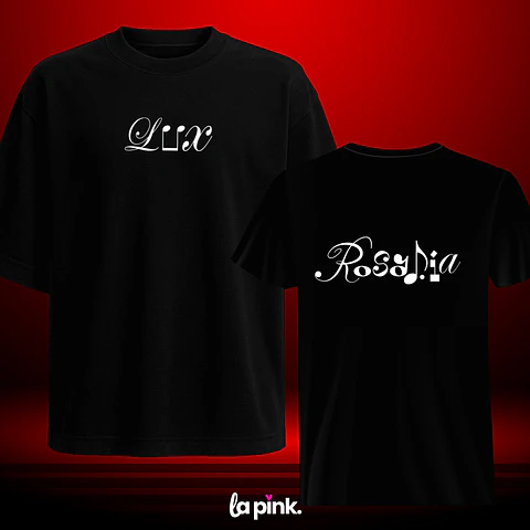 Polera Rosalía LUX Tour Chile 2026 – Diseños exclusivos - 10 Doble estampado