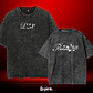 Polera Rosalía LUX Tour Chile 2026 – Diseños exclusivos - 10 Acid wash Doble Estampado - Miniatura 1