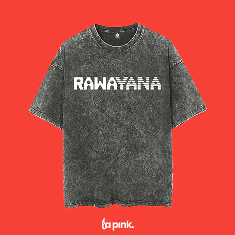 Polera Rawayana Donde es el after 2026 – Diseños exclusivos - Fan Merch - 1 Acid wash