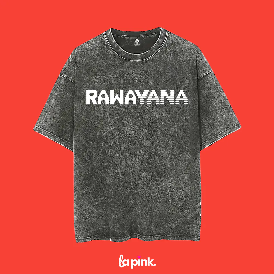 Polera Rawayana Donde es el after 2026 – Diseños exclusivos - Fan Merch - 1 Acid wash 1