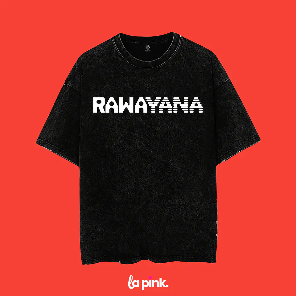 Polera Rawayana Donde es el after 2026 – Diseños exclusivos - Fan Merch - 1 Acid wash 2