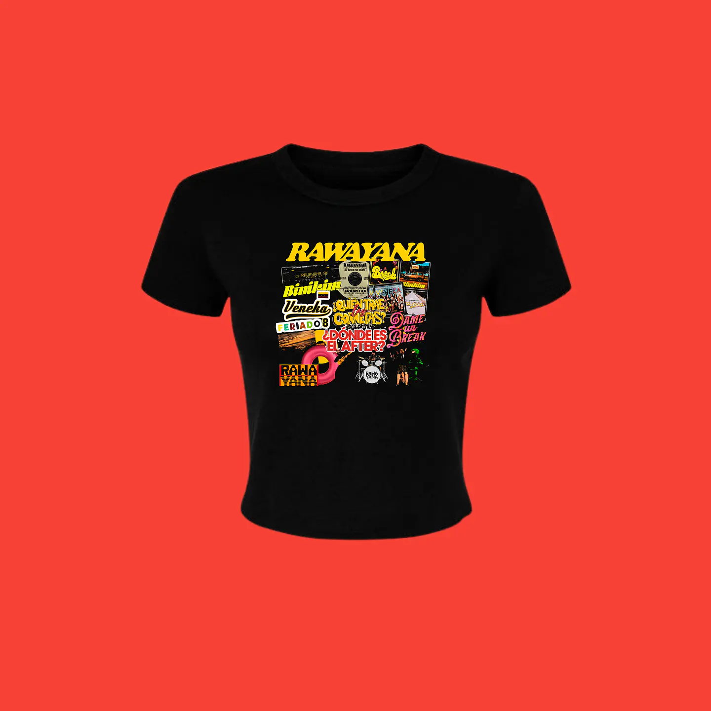Polera Rawayana Donde es el after 2026 – Diseños exclusivos - Fan Merch - 2 3