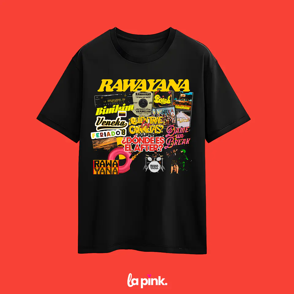 Polera Rawayana Donde es el after 2026 – Diseños exclusivos - Fan Merch - 2 1