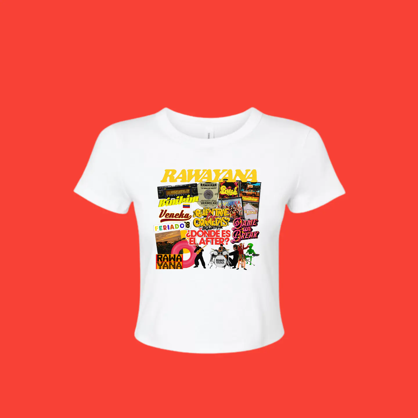 Polera Rawayana Donde es el after 2026 – Diseños exclusivos - Fan Merch - 2 5
