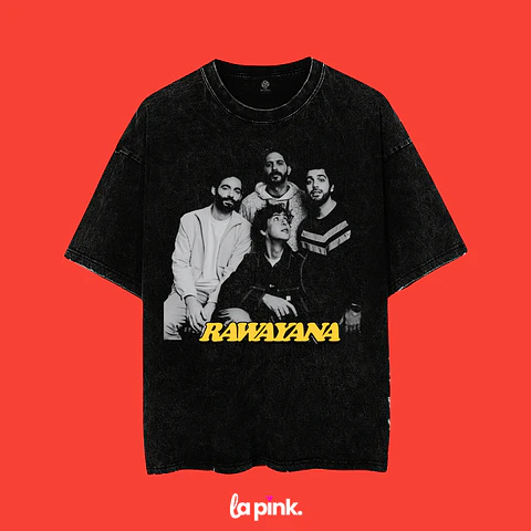 Polera Rawayana Donde es el after 2026 – Diseños exclusivos - Fan Merch - 4 Acid wash