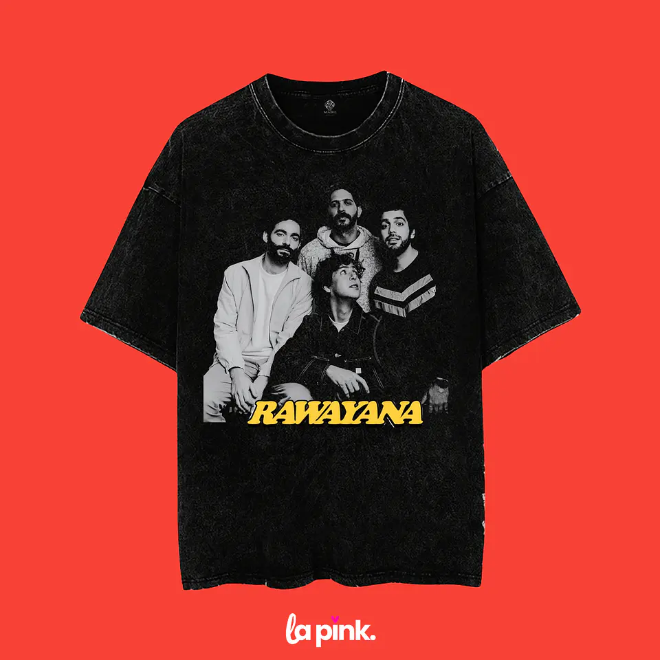 Polera Rawayana Donde es el after 2026 – Diseños exclusivos - Fan Merch - 4 Acid wash 1