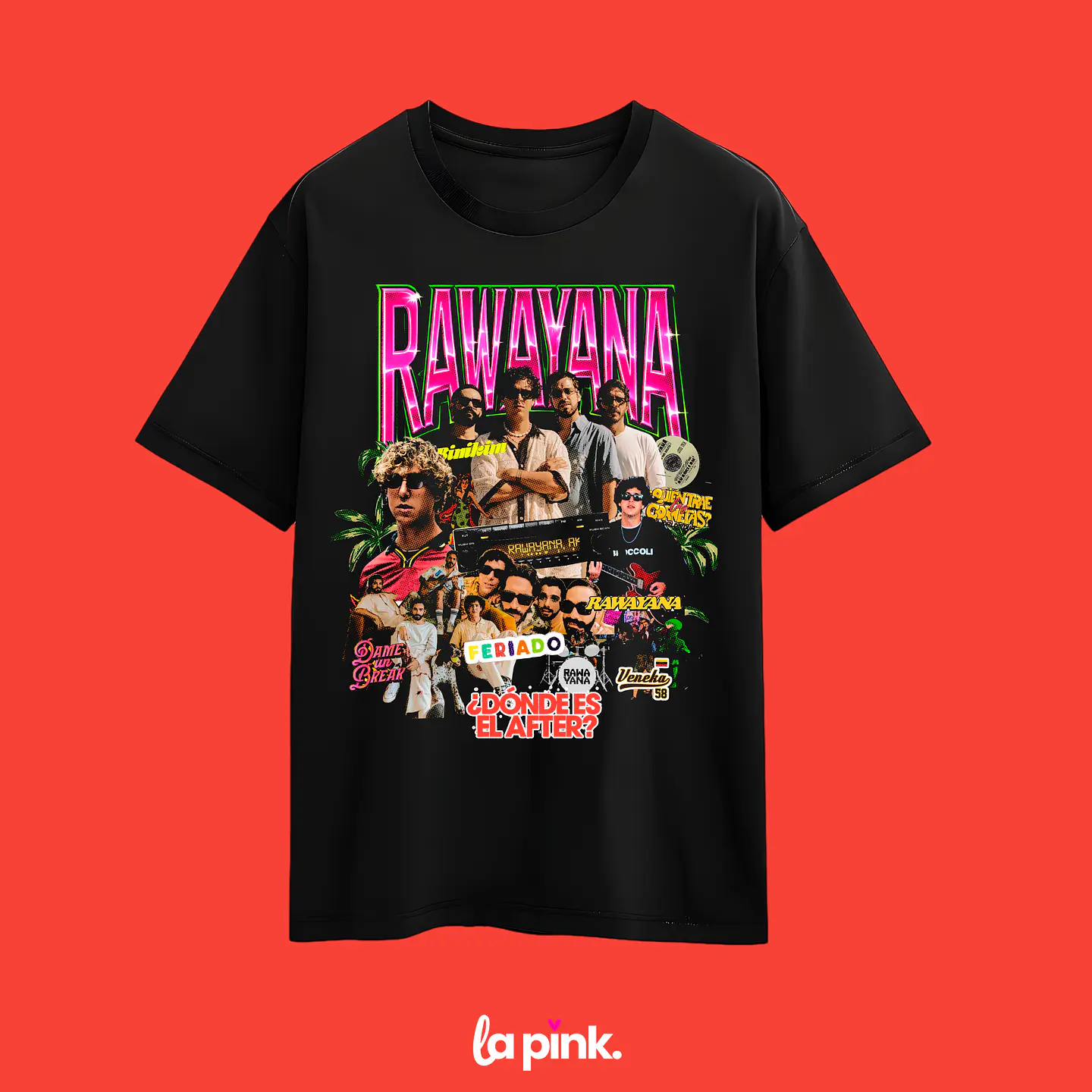 Polera Rawayana Donde es el after 2026 – Diseños exclusivos - Fan Merch - 6 2
