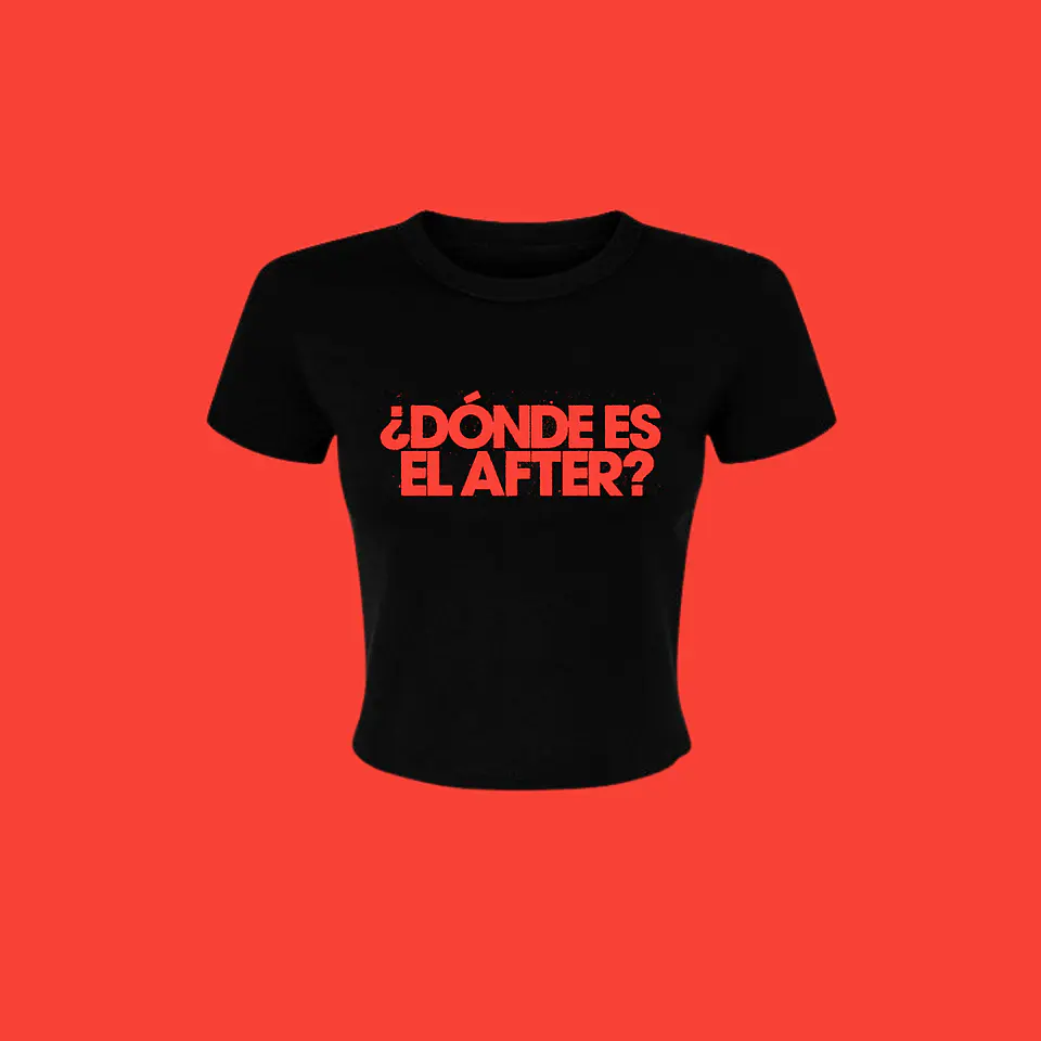Polera Rawayana Donde es el after 2026 – Diseños exclusivos - Fan Merch - 9 Doble Estampado 5