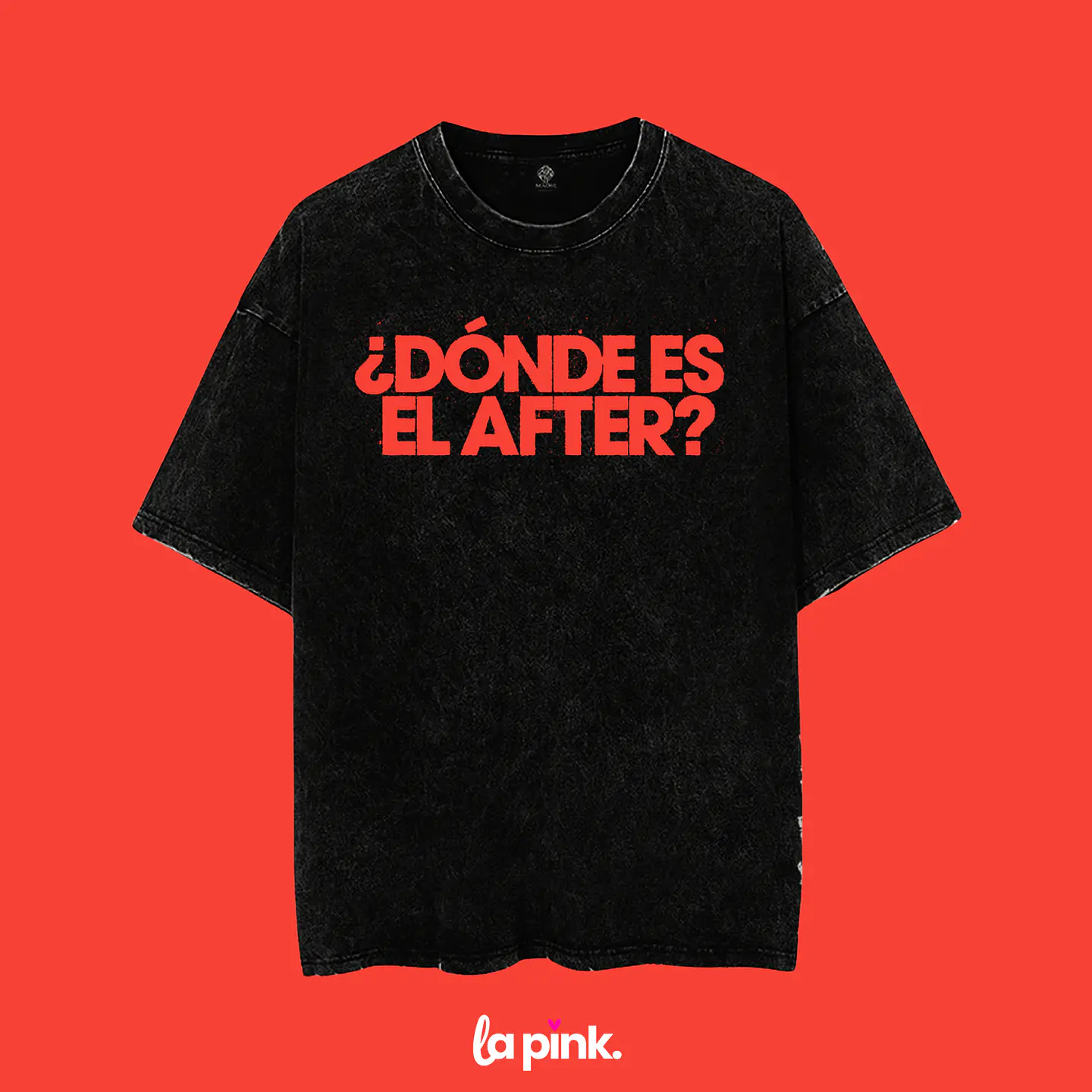 Polera Rawayana Donde es el after 2026 – Diseños exclusivos - Fan Merch - 9 Acid wash Doble Estampado 3