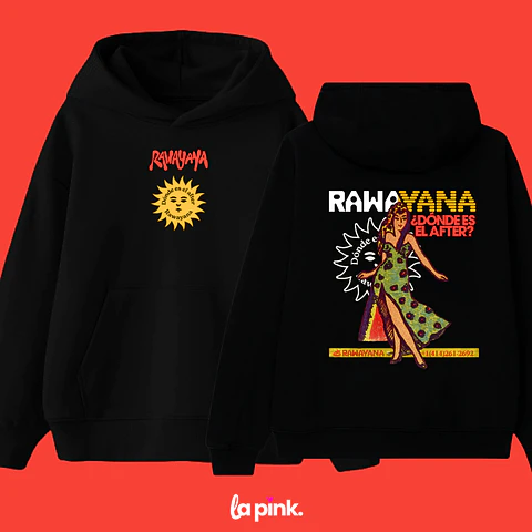 Poleron Rawayana Donde es el after 2026 – Diseños exclusivos - Fan Merch 12- Doble