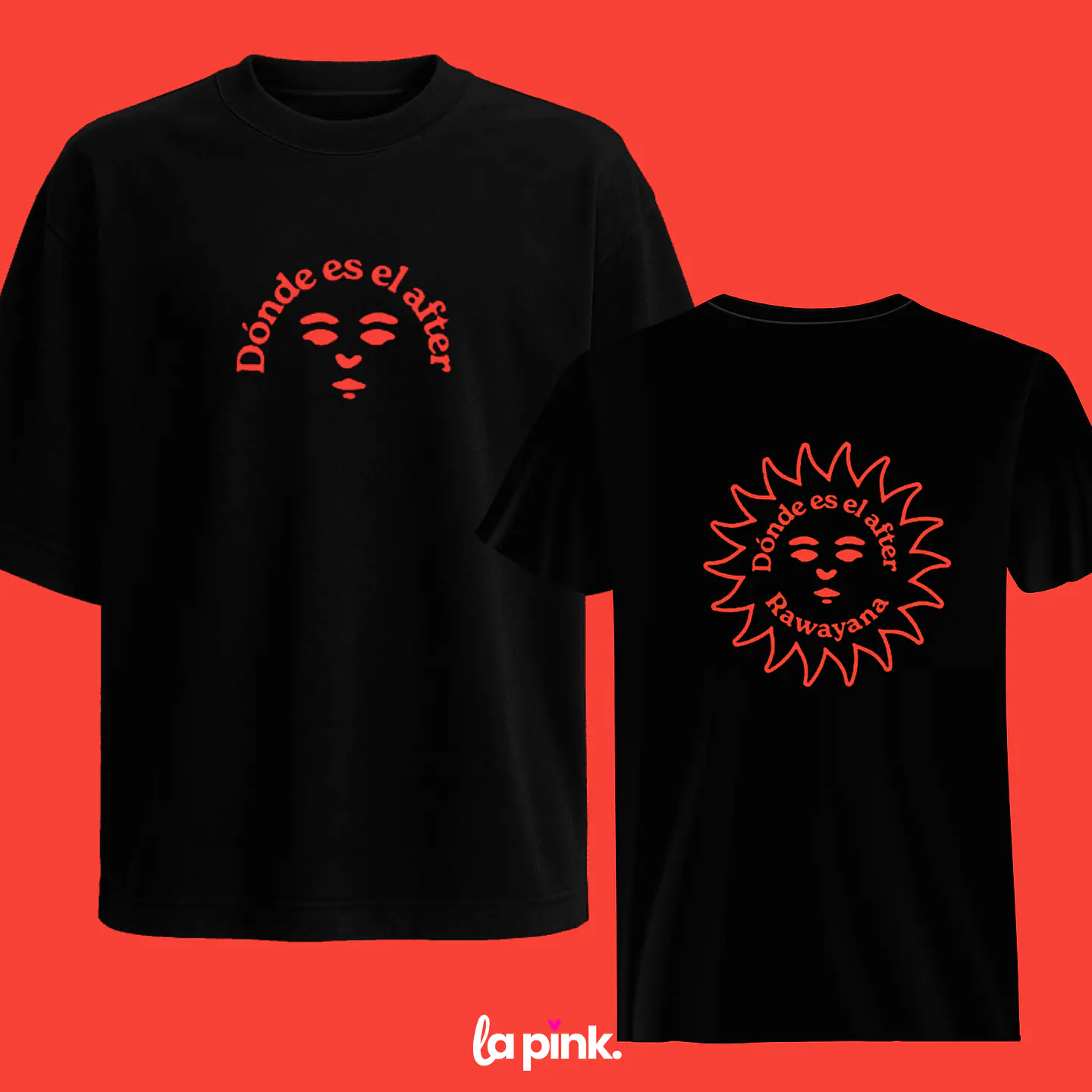 Polera Rawayana Donde es el after 2026 – Diseños exclusivos - Fan Merch - 13 Doble Estampado 1