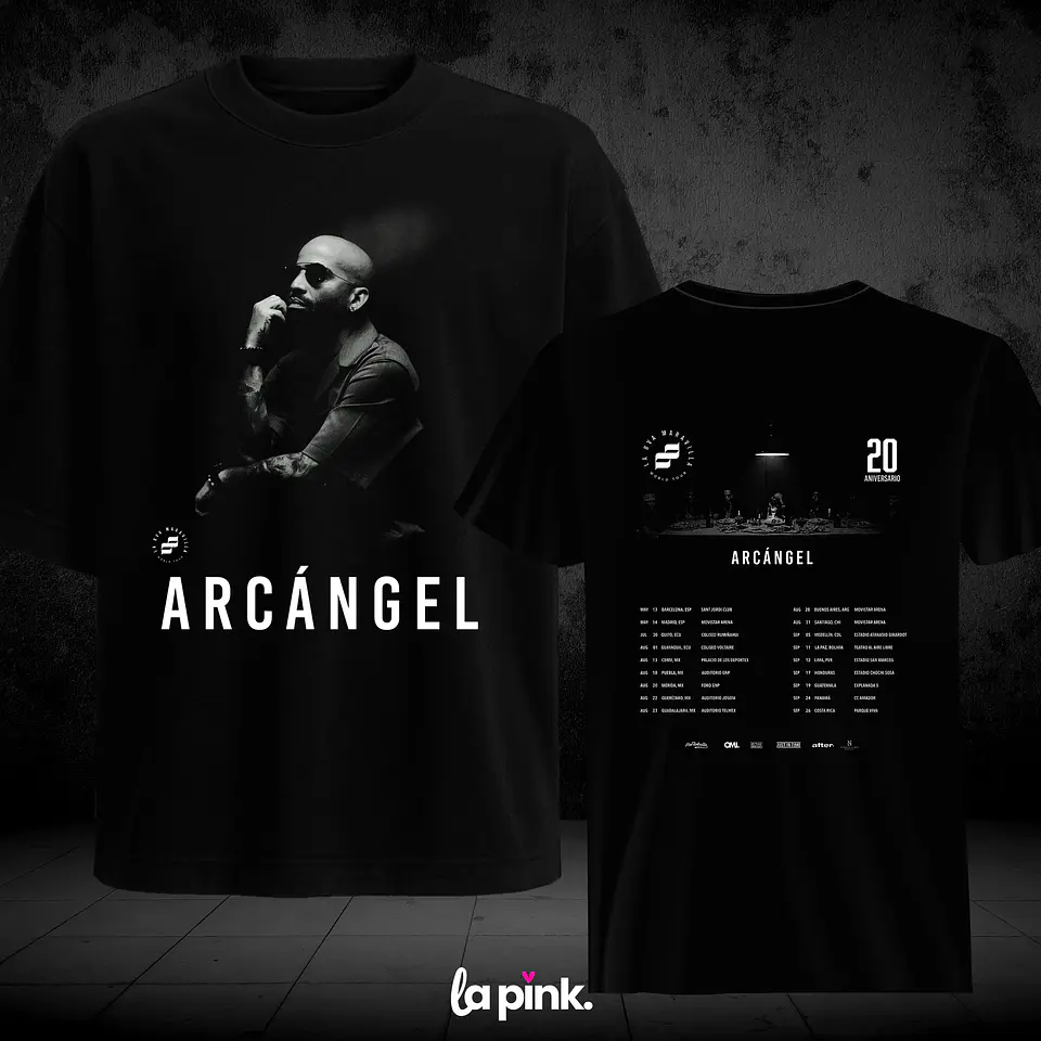 Polera Arcangel La 8va Maravilla Chile 2026 – Doble Estampado -Diseños exclusivos - 7 1