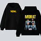 Poleron Canguro Morat Ya es Mañana 2026 Diseños exclusivos Modelo 01 Doble Estampado - Miniatura 1