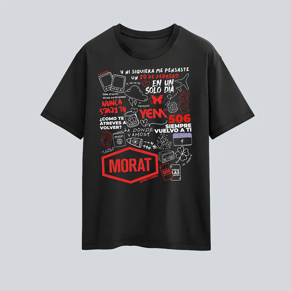 Polera Morat Ya es Mañana 2026 Diseños exclusivos Modelo 02 2