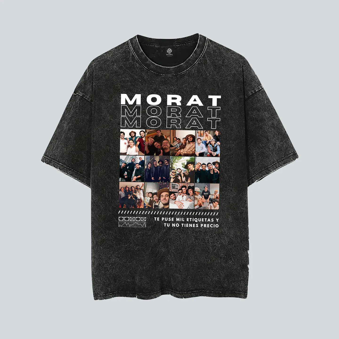 Polera Morat Ya es Mañana 2026 Diseños exclusivos Modelo 03 Acid wash 1