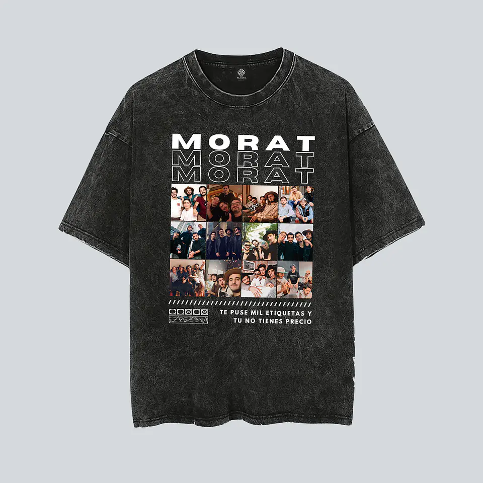 Polera Morat Ya es Mañana 2026 Diseños exclusivos Modelo 03 Acid wash 1
