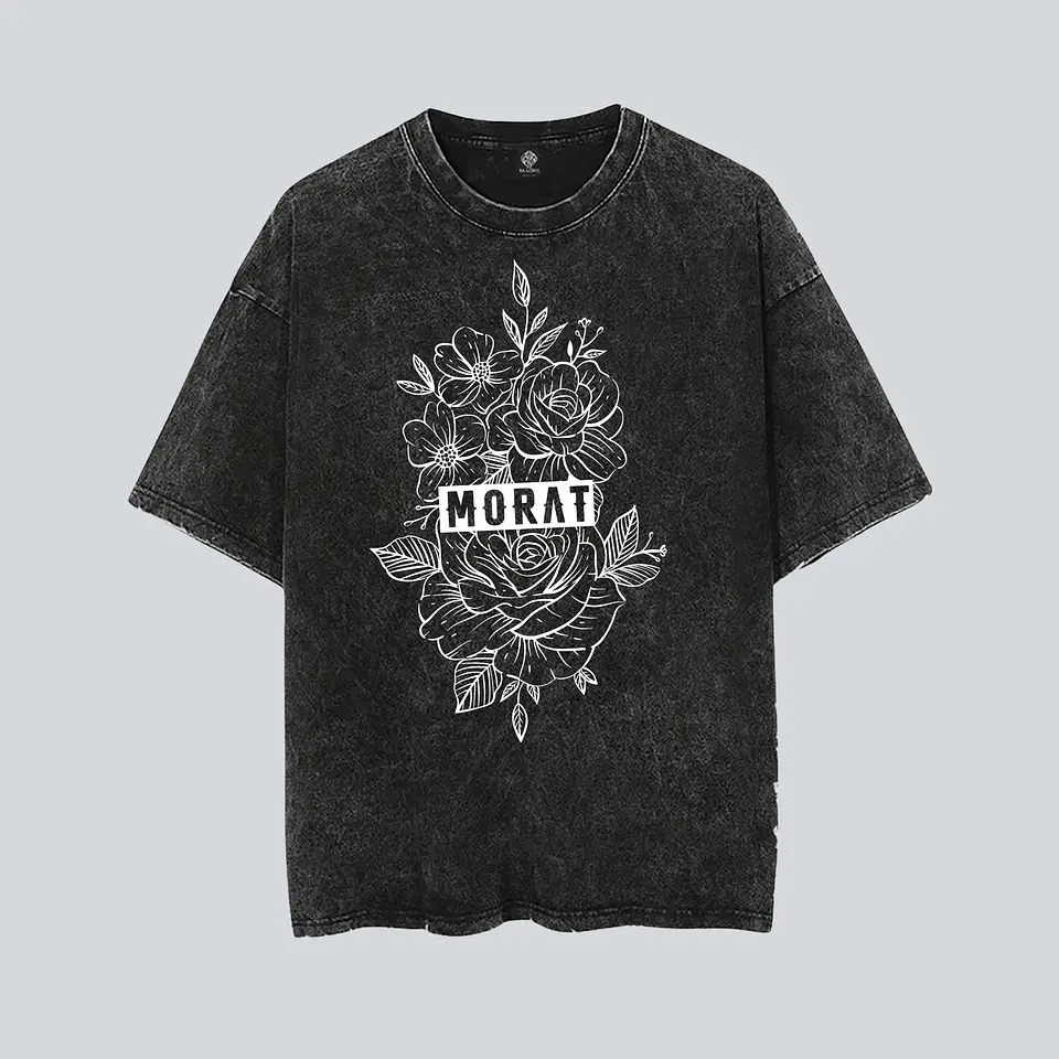 Polera Morat Ya es Mañana 2026 Diseños exclusivos Modelo 04 Acid wash 1
