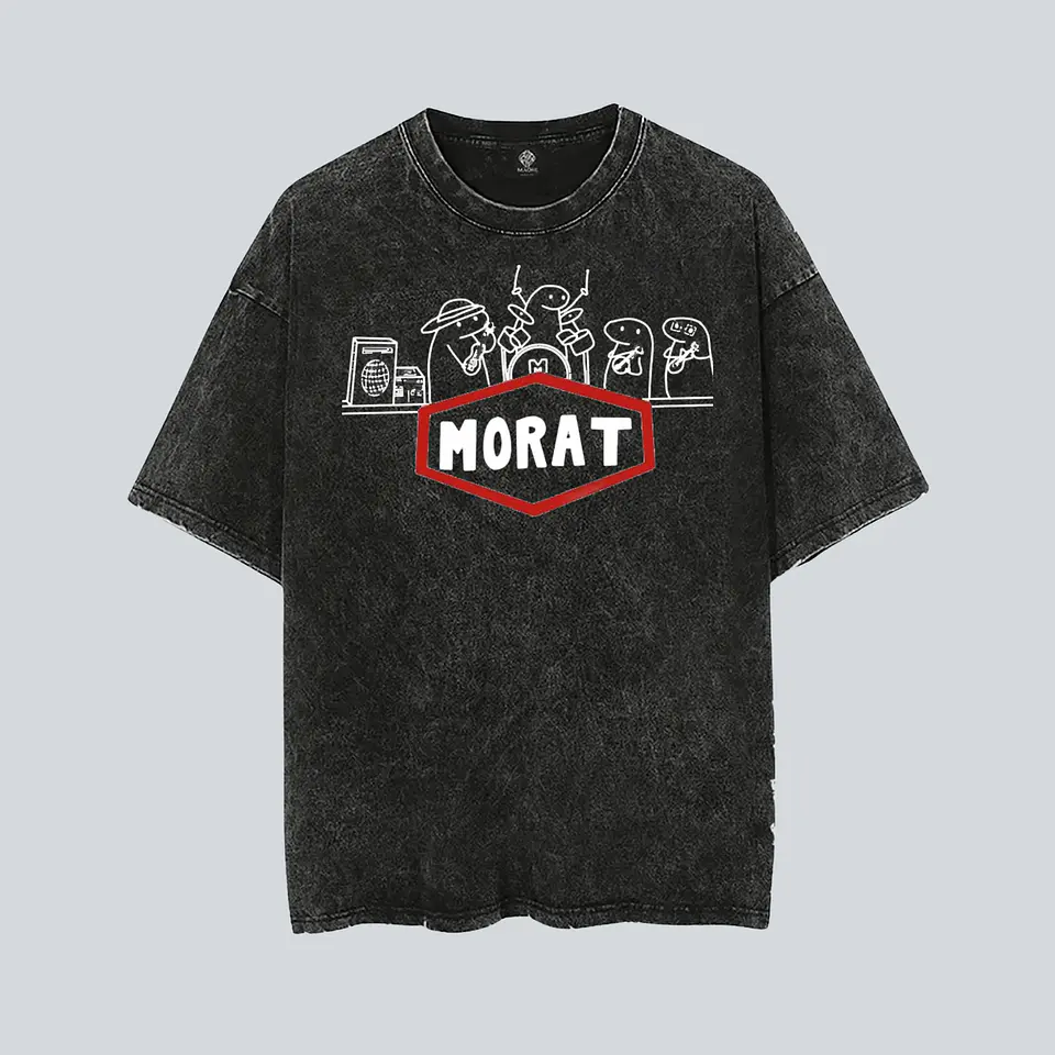 Polera Morat Ya es Mañana 2026 Diseños exclusivos Modelo 06 Acid wash 1