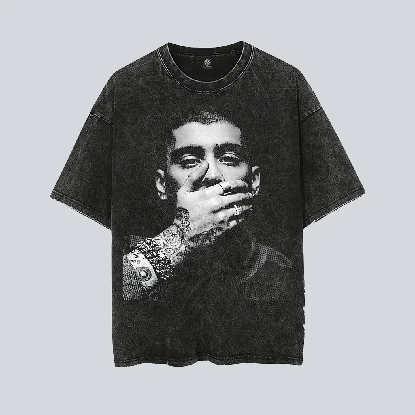 Polera ZAYN Malik Chile 2026 | The Konnakol Tour Santiago 6 Acid Wash 1