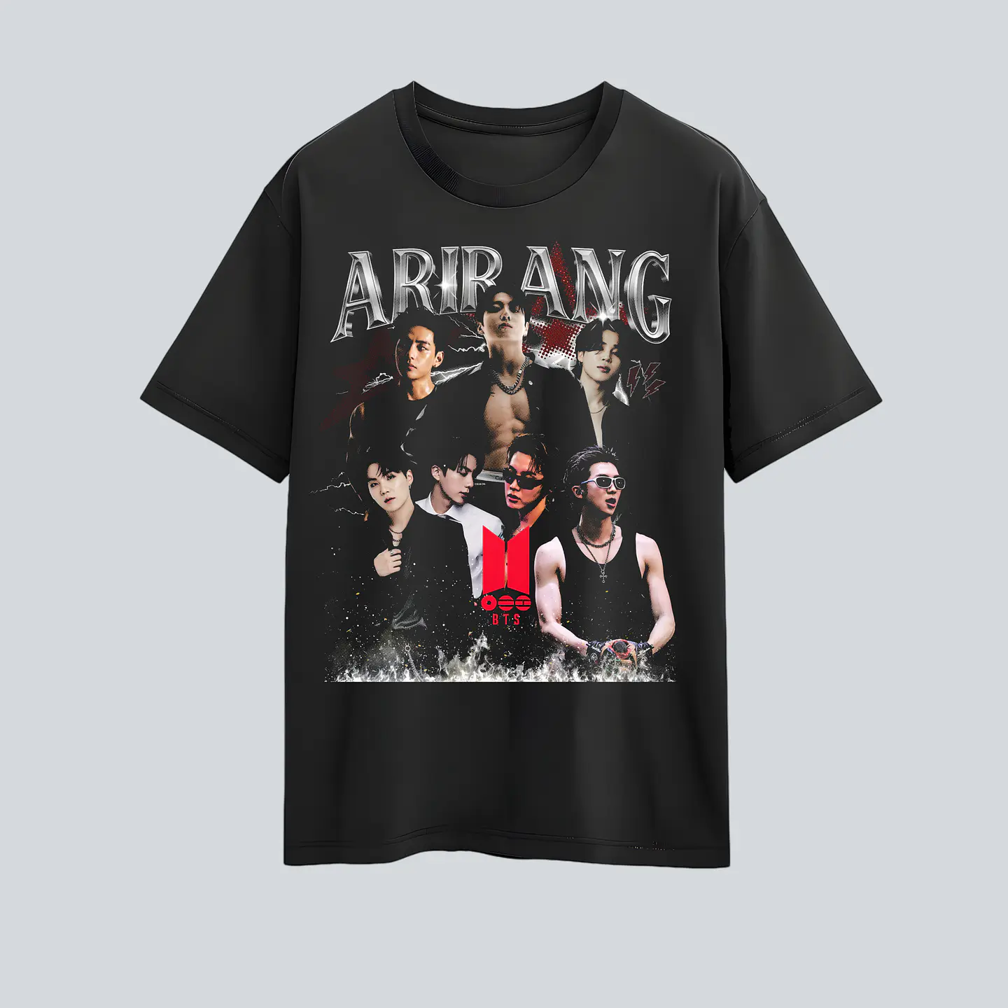 Polera BTS Arirang- Diseños Exclusivos K-pop 18 - 100% Algodón 1