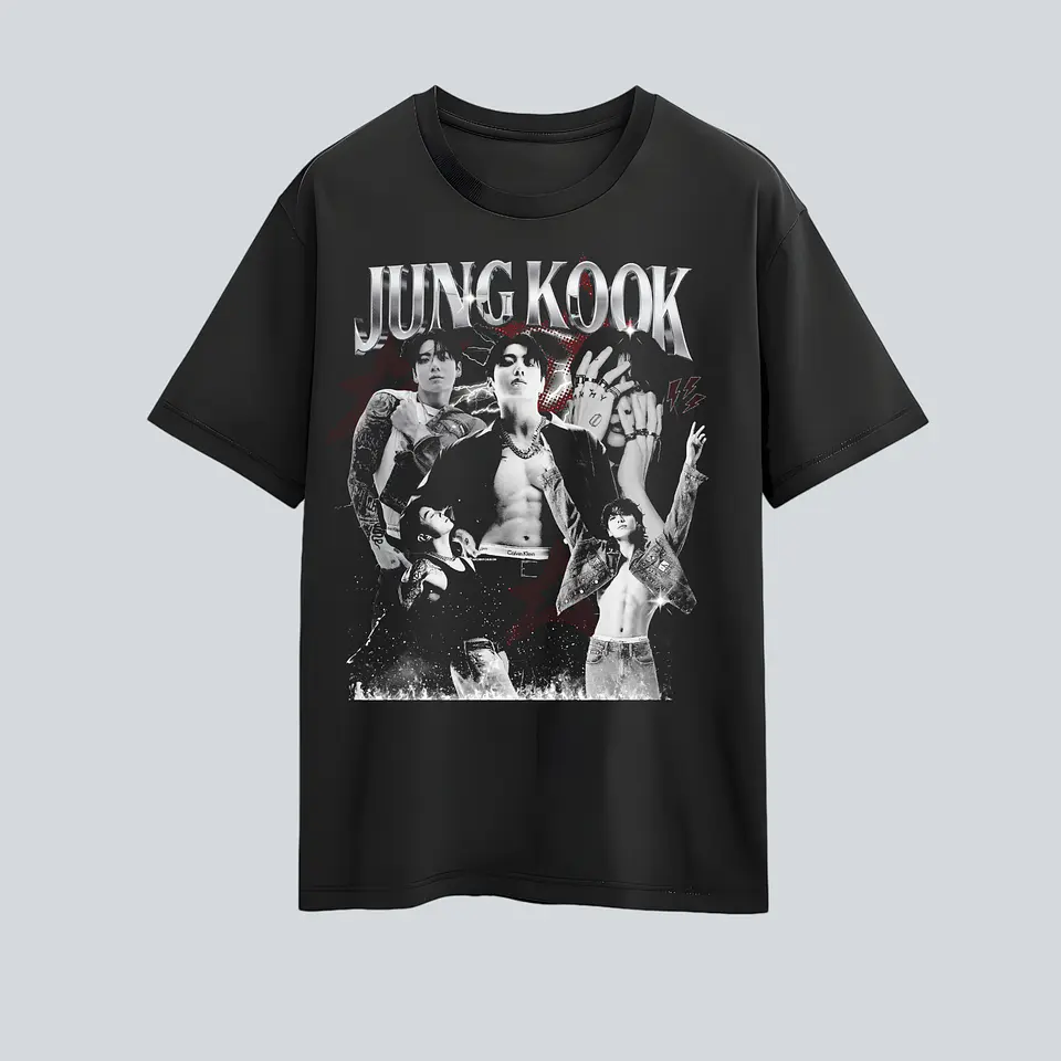 Polera BTS Arirang- Diseños Exclusivos K-pop 19 Jungkook Seven- 100% Algodón 2
