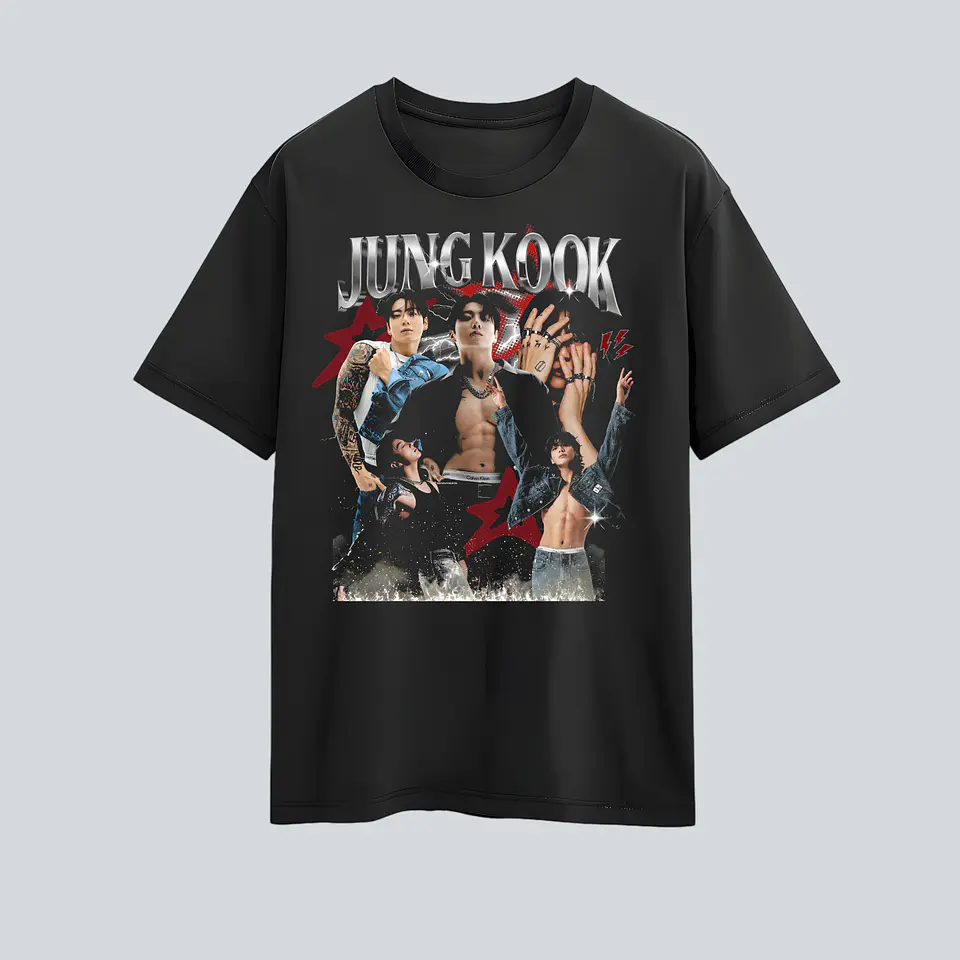 Polera BTS Arirang- Diseños Exclusivos K-pop 19 Jungkook Seven- 100% Algodón 1